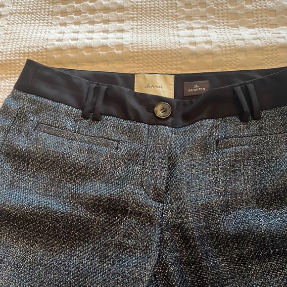 Perfect fall dressy pants/ great condition/ navy & blue - Picture 1 of 7